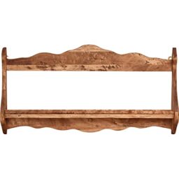 Biscottini Wall shelf wood 84x11x43.5 cm - Wall kitchen shelf natural finish - Wall shelf Made in Italy