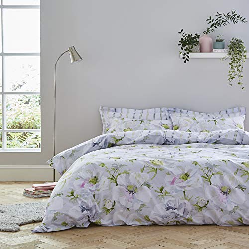 Bianca Artic Poppy Green Duvet Cover Set 260x240+50x70x2