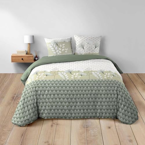 Douceur d'Intérieur, 3-Piece Bedding Set (240 x 220 cm) Poetine, 100% Cotton