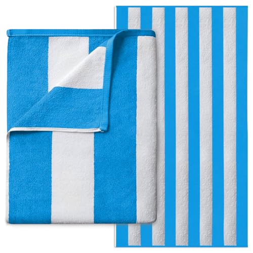 GC GAVENO CAVAILIA Microfiber Beach Towel Extra Large - Super Absorbent, Sand Free Beach Towels For Adults (100x200 cm) - Beach Towel 1 Piece - Quick Dry Beach, Swimming Towel, Pool Towel, Gym - Blue