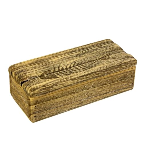 Nauticalia Rectangular Box with Fish Bones, 22cm