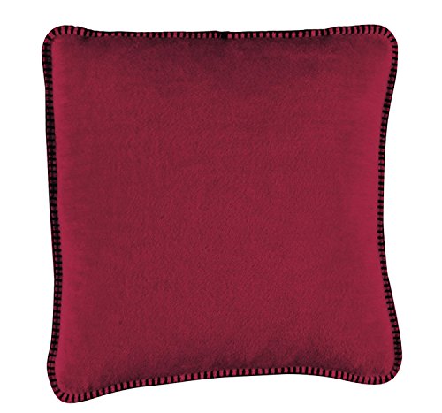 biederlack Aura Cushion Cover, Mixed Fabric, Cotton, Red, 50 x 50 x 12 cm