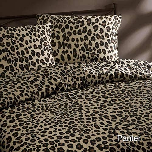 daydream Panter Duvet Cover Beige, Cotton, 200 x 200/220 cm