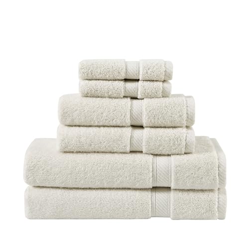 "Charisma Classic II 16"" x 28"" Hand Towel in Almond Milk"