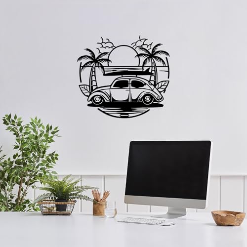 Stylish Black Decorative Metal Wall Accessory, 63 x 70 cm, 100% Metal, 1.5 mm Thickness, Perfect for Modern Home Decor & Unique Wall Art