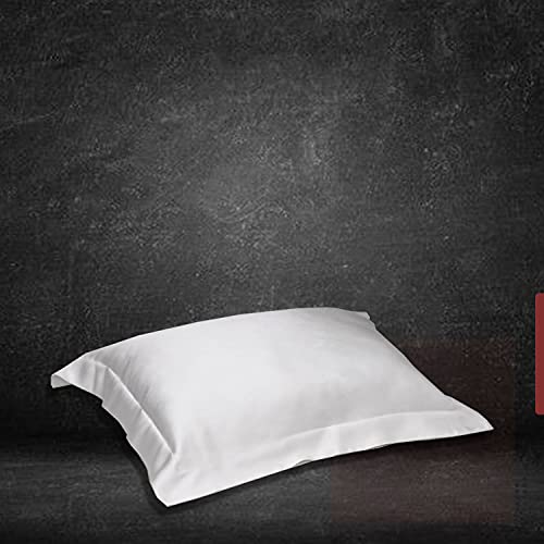 Oxford Pillow Cases 2 Pack- 100% Egyptian Cotton Pillow Cases- 50 x 75 Luxury Bedding Pillow Covers- White