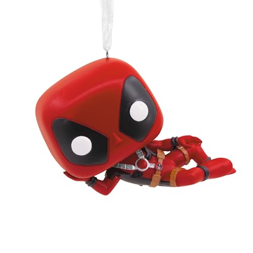 Hallmark Deadpool Funko Pop Ornament, MARVEL, Resin, Hanging Decoration