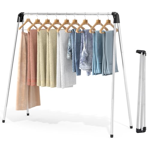 Portable Clothes Drying Rack, Foldable Laundry Drying Rack for Indoor Outdoor, Space-Saving Laundry Air Dryer???No Tools Needed