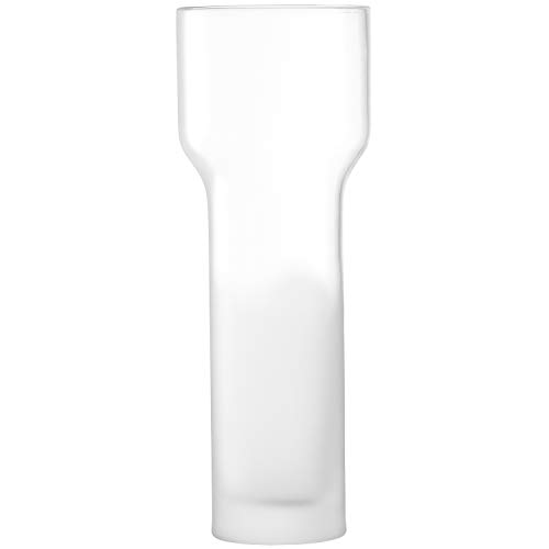 LSA International Mist Vase H35cm Part Frost- 1 Unit - Mouthblown & Handmade Glass - MC11