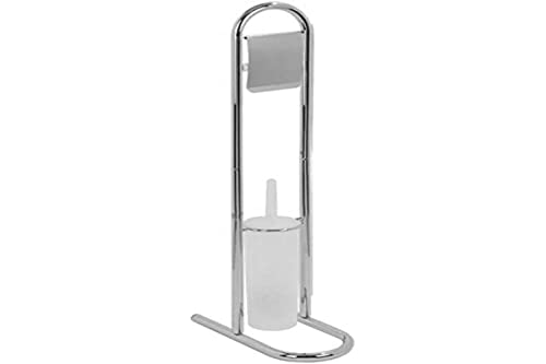 "19.60.24 ""Fixi"" Paper Holder & Toilet Brush Dimensions 16 x 30 x 81 cm (Do Not Use Screwdriver)"