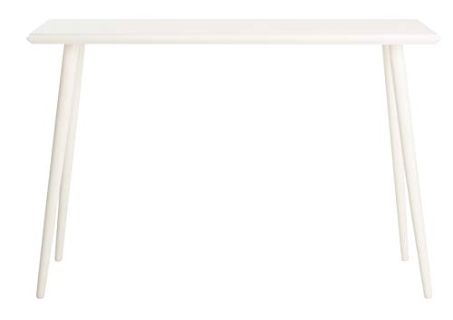 SAFAVIEH Modern Wooden Accent Table, in Antique and White, 40 X 120 X 80