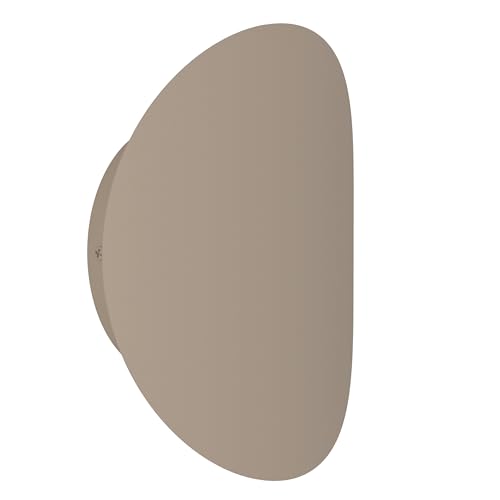 Eglo Outdoor Porch Light Briale, rotatable LED wall lamp, Outside Lighting for House, Aluminium Beige, Warm - Neutral - Cool White, IP44