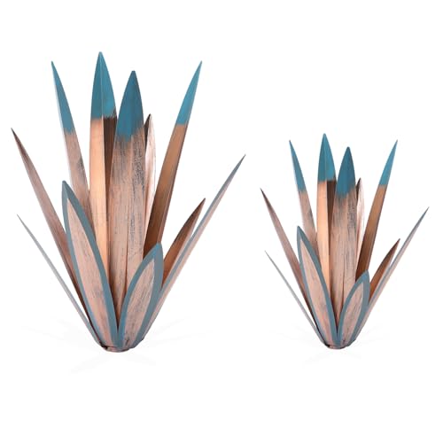 Metal Tequila Country Sculpture DIY Tequila Plant Home Decor Country Tequila Garden Ornament Indooutdoor Statuette Patio Lawn Patio Stake Decoration Gift to The Garden