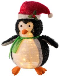 WeRChristmas Pop-Up Penguin, 60 LED Lights