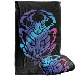 Blue Beetle (2023) Scarab Silky Touch Super Soft Throw Blanket 91 x 147 Cm
