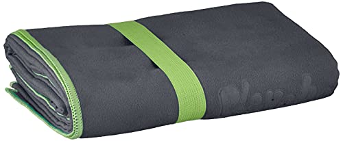 Playshoes Unisex Multifunctional Towel, Microfibre Bath Towel Portable Blanket, Grey, 80 x 160 cm