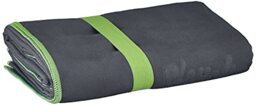 Playshoes Unisex Multifunctional Towel, Microfibre Bath Towel Portable Blanket, Grey, 80 x 160 cm