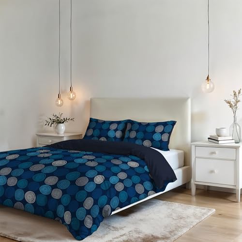 Italian Bed Linen Sogni e Capricci Fantasy Duvet Cover (Made in Italy), ipnotic, double CP-FA- ipnotic-2P