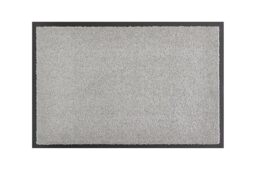 andiamo Verdi Doormat Non-Slip Dirt Trapper Mat for Entrance Area 90 x 150 cm Silver