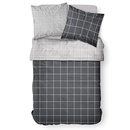 Duvet Cover 220 x 240 cm Printed Cotton 57 Thread Count