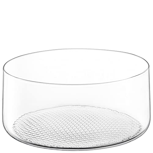 LSA International Market Planter/Bowl H11.5cm Clear- 1 Unit - Mouthblown & Handmade Glass - MF07