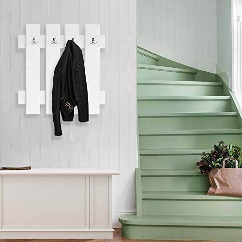 Homemania Coat Rack, Particleboard and Metal, 72 x 4 x 72 cm