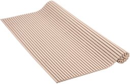 Venilia Venisoft 54163 Soft Foam Mat, Plain Taupe Non-Slip Flooring, Shower Mat, PVC Polyester, Taupe, 65 x 200 cm