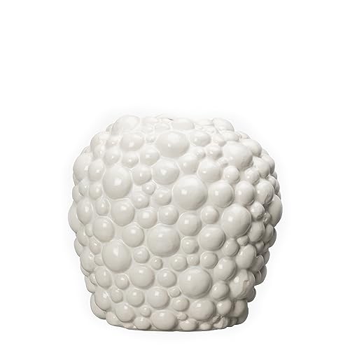 ByOn Celeste 5295301402 Vase Stoneware White with a Diameter of 26 cm