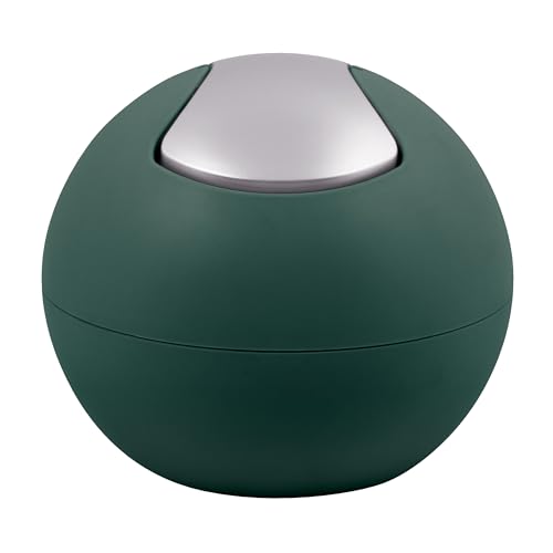 Spirella Bowl Matt-Dark Green, Dark Green Opaque