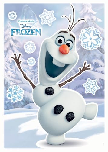 Wandtattoo - Olaf - Größe 50 x 70 cm - Komar, Kinderzimmer, Wandaufkleber, Wanddekoration, Wandsticker