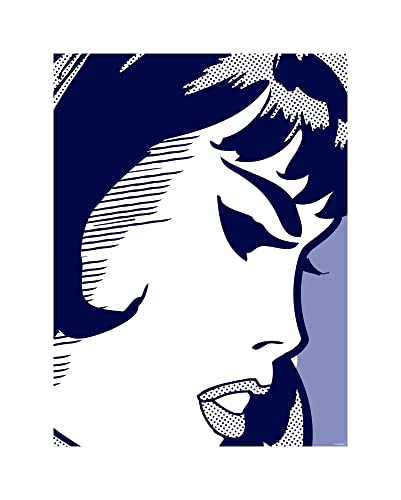 Komar Wall Picture Agent Black Widow 40 x 50 cm Marvel Children's Room Wall Design Picture
