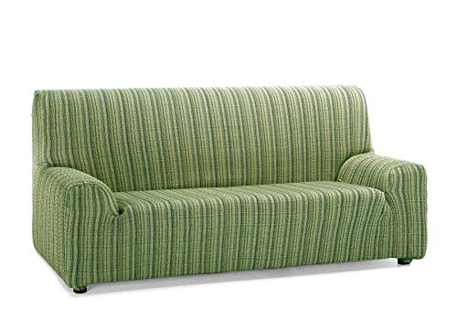 Martina Home 3 Seater Sofa Cover, Texture, Green, 3 Plazas, 180 a 240 cm de ancho