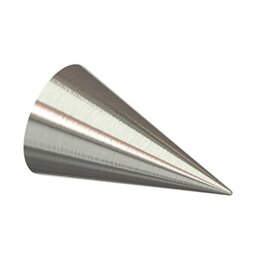 Flairdeco Deco Flair 11012037 0240 Ends Cone for Curtain Pole 20 mm in Diameter Stainless Steel – Pack of 2 Set