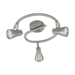EGLO LED ceiling light Tiberio 1, Ceiling Spotlight, Steel