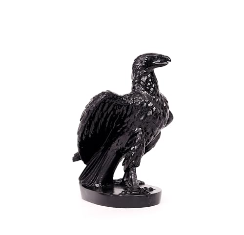 "EASCHEER Eagle Statue 5.11"" Gothic Black Bird Decor Eagle Figurine Falcon Statue Collectible Figurine???"