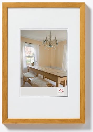 walther Design Picture Frame Oak 9 x 13 cm Peppers Wooden Frame BP913E
