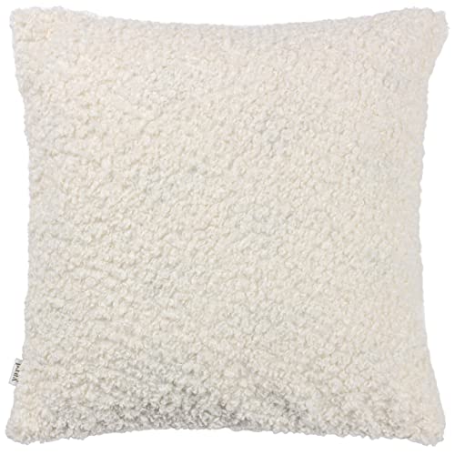 Yard Cabu Cushion Cover – Scandi Minimalist Chunky Boucle Textured Decorative Case (Ecru - 45x45cm)