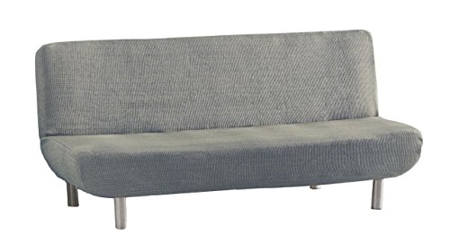 Eysa Aquiles Bi-Elastic Clic Clac Sofa Cover 3-Seats, Polyester-Cotton, grey, 37 x 29 x 9 cm