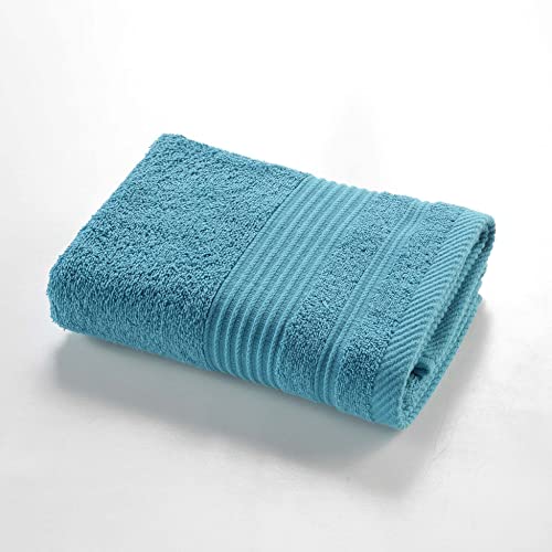 Douceur d'Intérieur Hand Towel, Peacock Blue, 50 x 90 cm