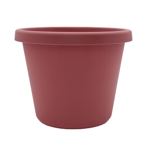 "The HC Companies Plastic Planter, Marsala, 12"""