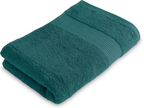 Le linge de Jules Bath Towel 70 x 130 cm 100% Cotton 450 g/m2 Duck Blue