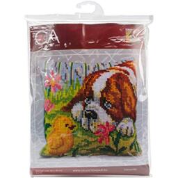 Collection D Art. 5209 Encounter Set Cushion Large Holes Cotton Multicoloured 50 x 45 x 0.1 cm