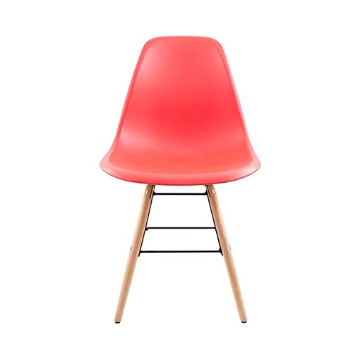 Gasoline V2 Red School Chair - Plastic and Wood, Red, One Size