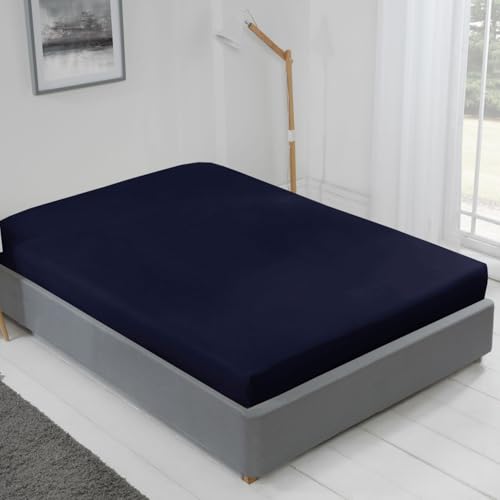 Emma Barclay Lyla Fitted Sheet in Navy - King