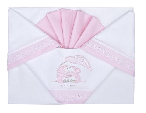 Andy&Helen Complete Fitted Sheet Set with Elasticated Corners + Pillowcase