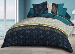 Le linge de Jules Biarritz Duvet Cover 240 x 260 cm + 2 Pillowcases Microfibre