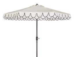 Safavieh Metal for Living Room, White and Black