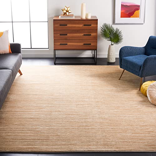 Safavieh Modern Rug for Living Room, Dining Room, Bedroom - Vision Collection, Short Pile, in Beige, 244 X 305 cm