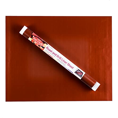 Bake-O-Glide Roast and Grill Liner, 500 x 400mm, One Sheet, Burgundy