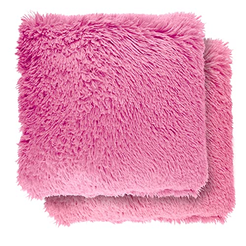 Emma Barclay Doux Super Soft Cushion Cover in Blush Pink - 17x17 (43x43cm)